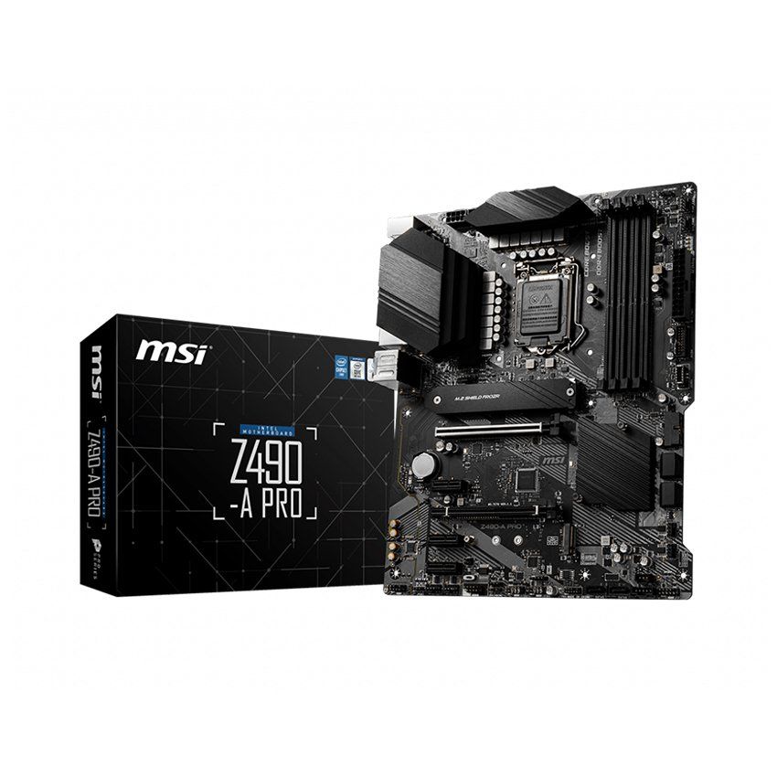 Mainboard MSI MPG Z490 GAMING PLUS (Intel Z490, Socket 1200, ATX, 4 khe RAM  DDR4)