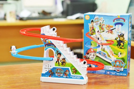 Bộ đồ chơi lắp ráp đường đua Paw Patrol cho bé